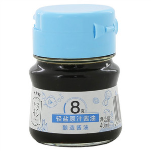 40ML欣和六月鲜·轻8克轻盐特级原汁酱油