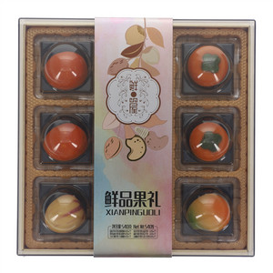 鲜品屋鲜品果礼3D艺术菓子月饼
