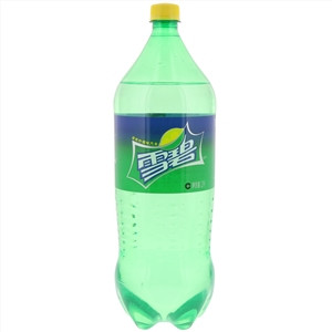 雪碧柠檬味汽水_2000毫升