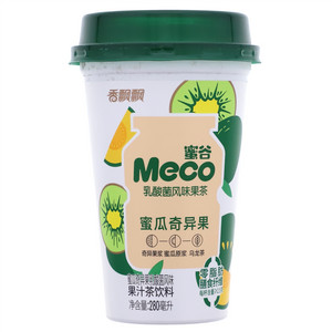 香飘飘蜜瓜奇异果乳酸菌风味果汁茶饮料