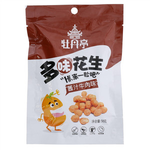 牡丹亭酱汁牛肉味多味花生