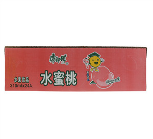康师傅水蜜桃水果饮品310ml×24入