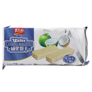 嘉士利椰味威化饼干