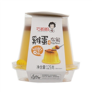巧妈妈125g双层鸡蛋布甸-焦糖鸡蛋味