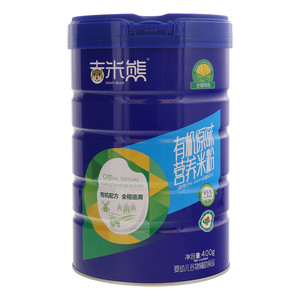 吉米熊有机原味营养米粉