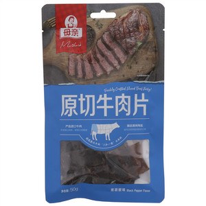 母亲原切牛肉片 黑胡椒味 40g