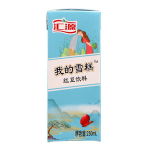 汇源我的雪糕红豆饮料