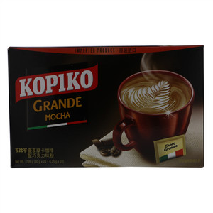 可比可KOPIKO豪享摩卡咖啡配巧克力味粉