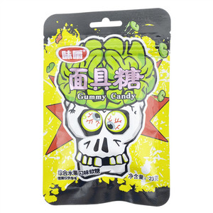 味嚼面具糖综合水果口味软糖