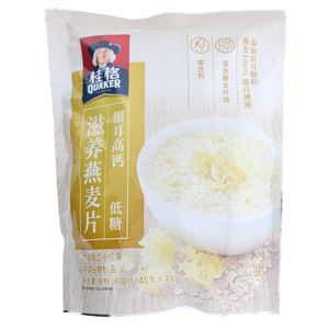 桂格滋养燕麦片银耳高钙40克*12包*12袋