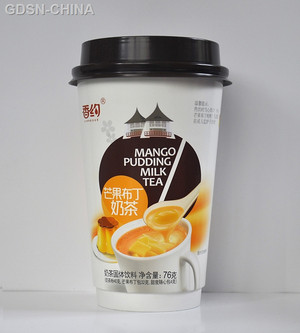 高杯76克芒果布丁固体奶茶