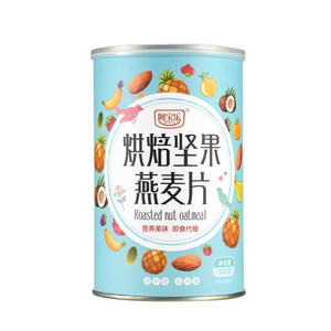 烘焙坚果燕麦片