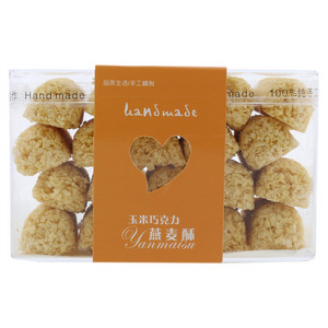 玉米巧克力燕麦酥