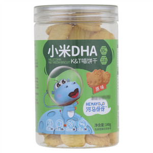 河马伢伢小米DHAK＆T喵饼干（原味）