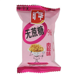 旷华无蔗糖肉松味酥性饼干