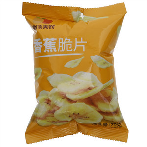 西域美农 香蕉脆片70克