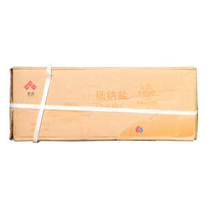 鲁晶牌加碘立袋低钠盐箱装（健康生活系列）