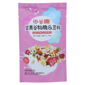 谷趣坚果谷物脆&豆粉