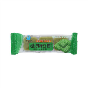 可可蛋原味蒸的绿豆糕