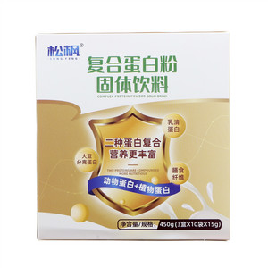 松枫复合蛋白粉固体饮料