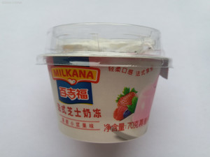 MILKANA百吉福法式清新小浆果味芝士奶冻