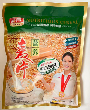 牛奶加钙营养麦片
