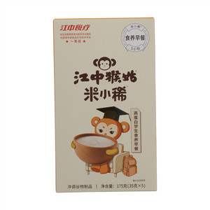 江中猴姑米小稀高蛋白学生食养早餐