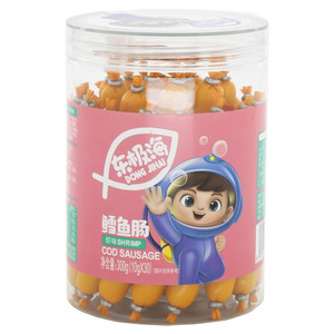 东极海虾肉鳕鱼肠
