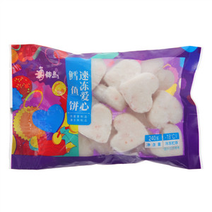 海神岛速冻爱心鳕鱼饼