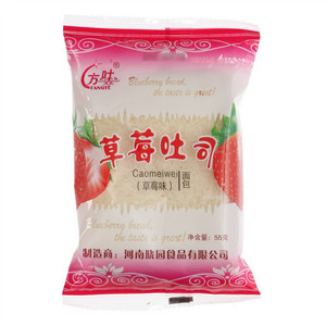方叶草莓吐司面包（草莓味）