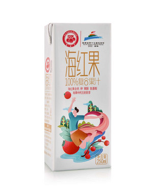 府州红100%海红果复合果汁