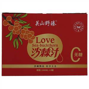 关山野臻无糖沙棘汁饮料