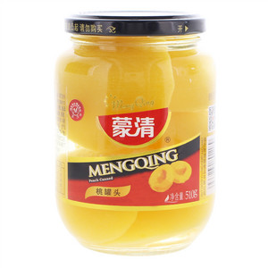 蒙清桃罐头（混合型）