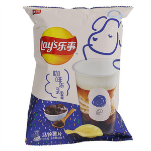 乐事咖啡冻乌龙奶茶味65克