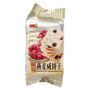 百荣葡萄燕麦咸饼干