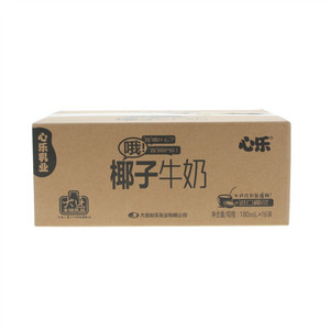 心乐乳业椰子牛奶
