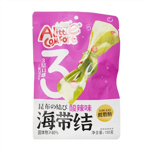 小安喂海带结（酸辣味）