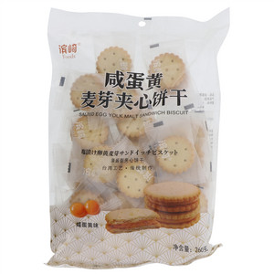 滨崎咸蛋黄麦芽夹心饼干