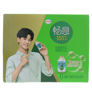 伊利畅意100％低糖原味乳酸菌饮品