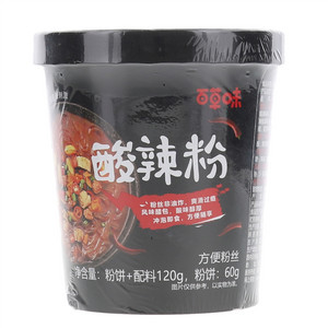百草味酸辣粉方便粉丝