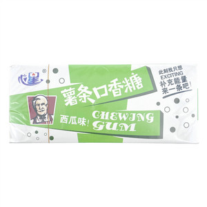 心星西瓜味薯条口香糖
