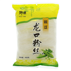 野藤豌豆龙口粉丝400克
