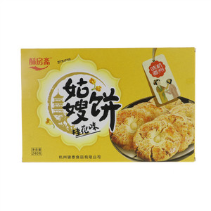 酥房斋味道杭州桂花味姑嫂饼240克