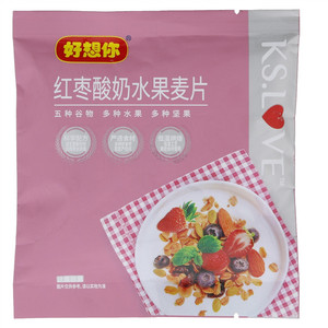 好想你红枣酸奶水果麦片
