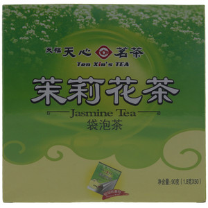 天福天心茗茶茉莉花茶袋泡茶