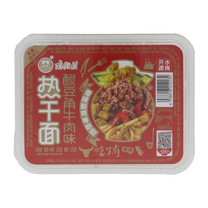 南街村酸豆角牛肉味热干面