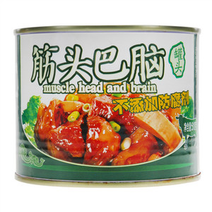 SANYU&SHENGGANG三渔圣冈筋头巴脑罐头