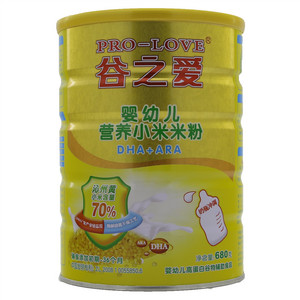 谷之爱婴幼儿营养小米米粉 DNA+ARA