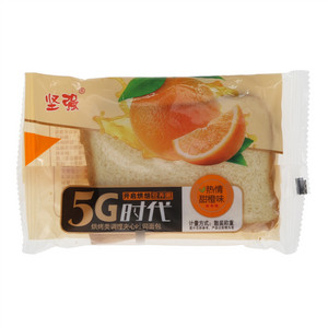 坚强热情甜橙味烘烤类调理夹心吐司面包