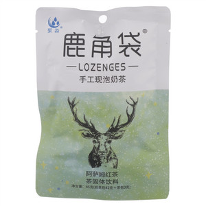 聚淼鹿角袋/非你杯茶手工现泡奶茶 阿萨姆红茶（茶固体饮料）